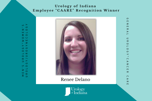 Urology of Indiana Recognizes Employee CAARE Recognition Winner, Renee Delano