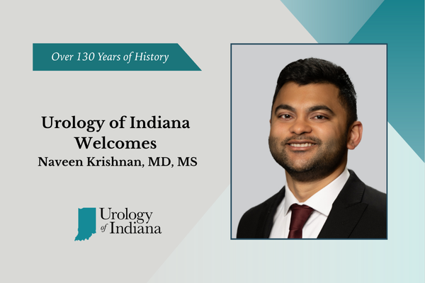 Urology of Indiana Welcomes Urologist, Naveen Krishnan, MD, MS.